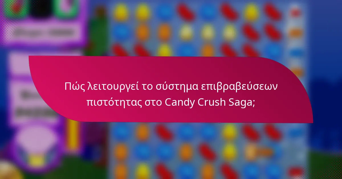 Πώς λειτουργεί το σύστημα επιβραβεύσεων πιστότητας στο Candy Crush Saga;